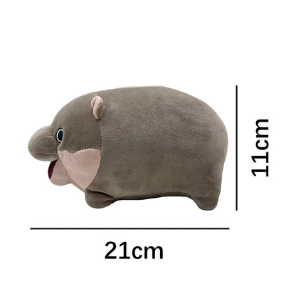 Moo Deng Plush Cute Cartoon Hippo Plushies Soft Stuffed Animal Hug Pillow Back Cushion Kids Toy Girl Boy Gift