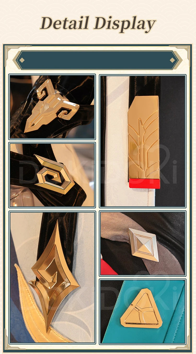 Dan Heng IL Permansor Terrae Cosplay Costume Game Honkai: Star Rail【S-3XL】DokiDoki-R Danheng Tail Halloween Cosplay Plus Size