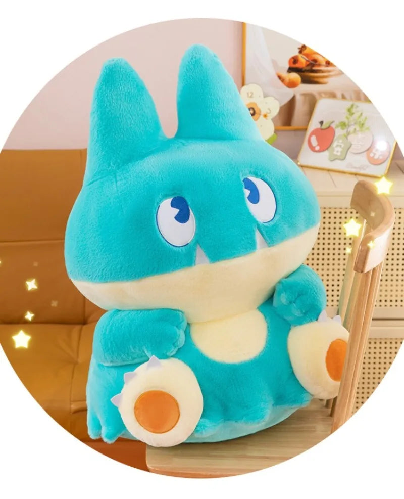 75CM Big Size Pokemon Plushies Snorlax Peluche Cartoon Anime Kawaii Ornament Comfortable Soft Doll Cushion Children's Toy Gift