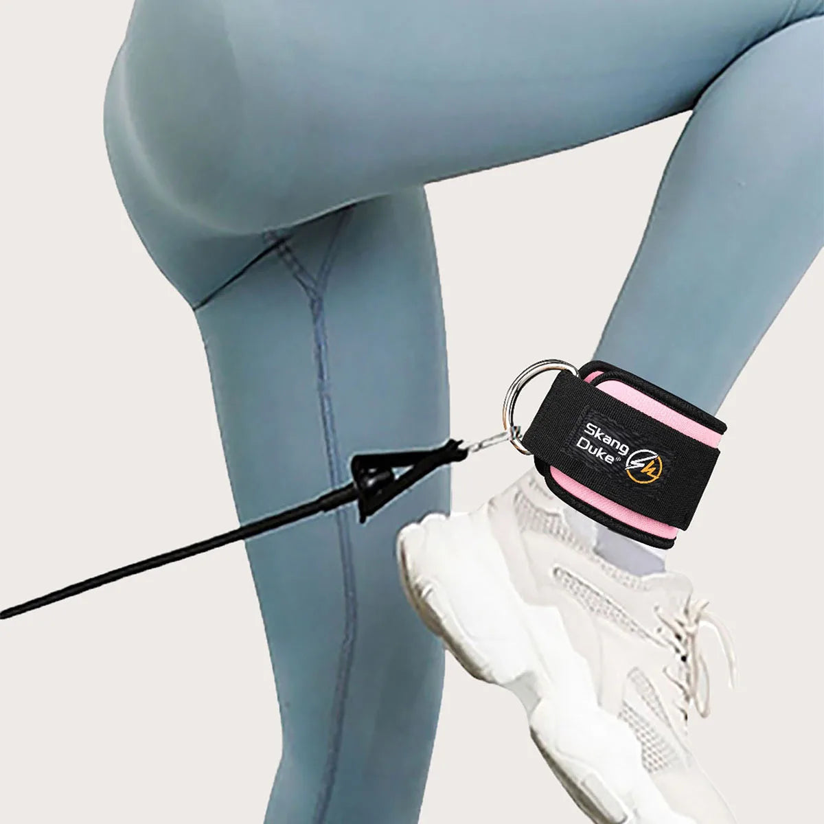 Fitness Ankle Band Padded Double D-Ring Adjustable Weight Leg Training Support 1pc/2pc/3pc
