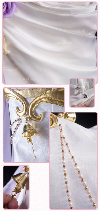 IN STOCK UWOWO Elysia Cosplay Game Honkai Impact 3: Elysia Gown Fanart Cosplay Costume Halloween Costume