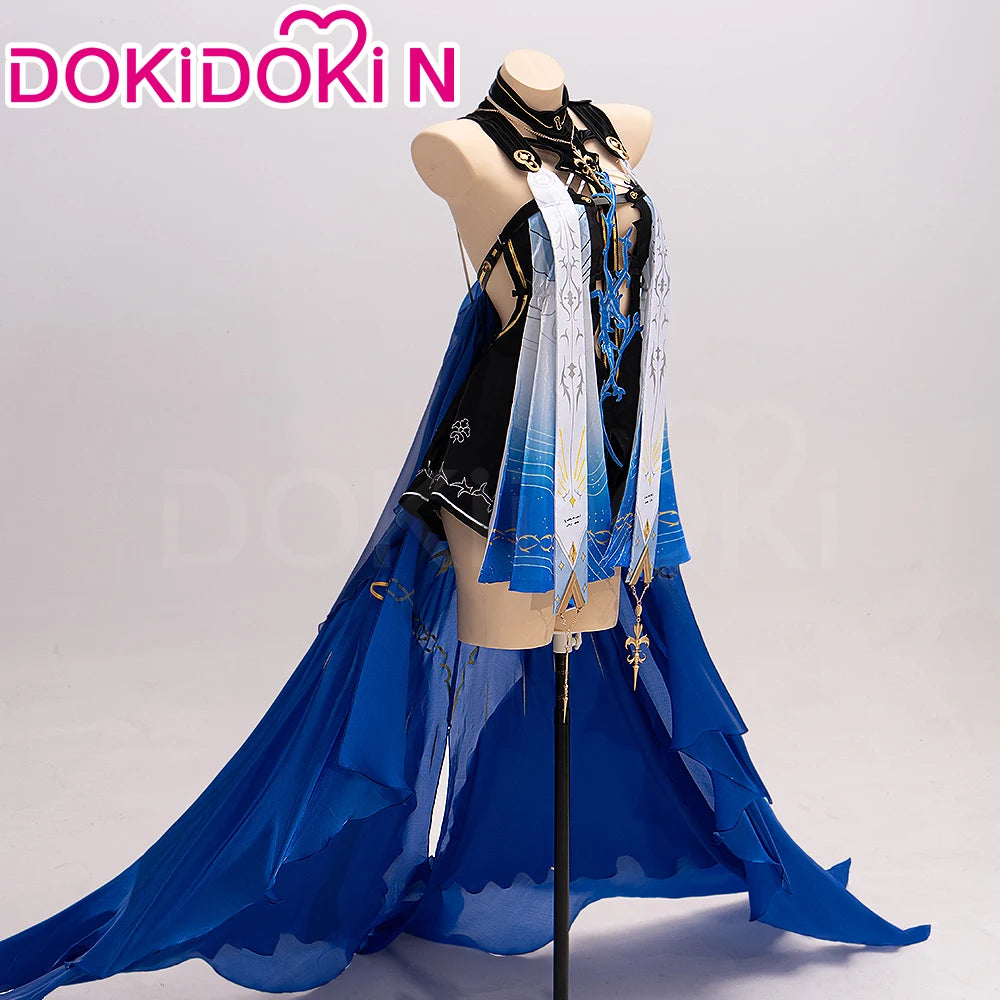 Fleurdelys Cartethyia Cosplay Costume Game Wuthering Waves【XS-3XL】DokiDoki-N Fleurdelis Dress Ears Plus Size