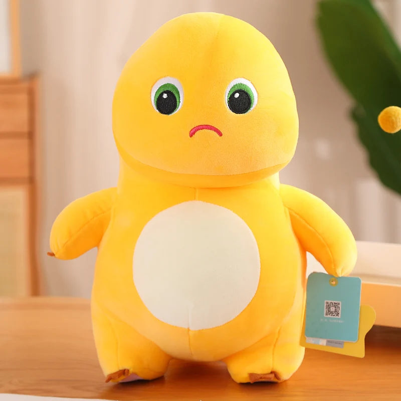 Soft Cute Nailong Milk Dragon Plush Toy Stuffed Cartoon Animals Smile Dinosaur Cuddly Plushie for Kids Boy Birthday Gift Xmas