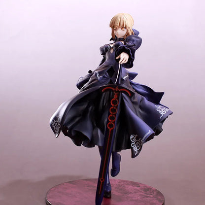 25cm Fate/Stay Night Saber Alter - Pvc Anime Figurine Formal Dress Version Swapable Stylish Room Decoration Desk Ornament Gift