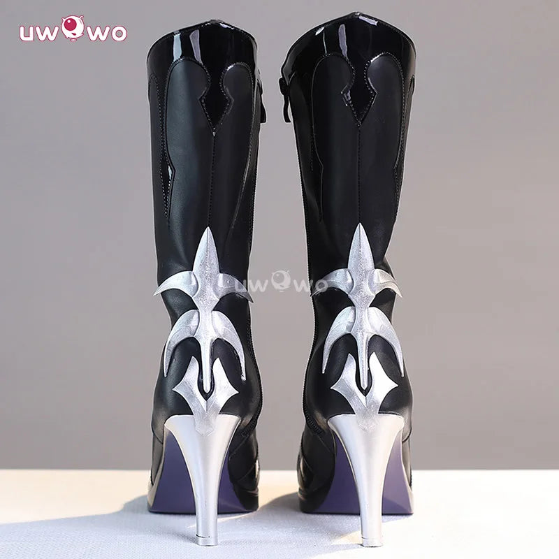 UWOWO Hysilens Shoes Game Honkai Star Rail Hysilens Cosplay Shoes 35-42 Halloween Shoes