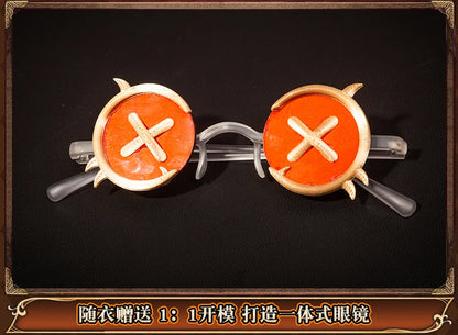 Identity V Prospector Cosplay Costume Wig Norton Campbell Uniform Gambler in The Spotlight Halloween for Women Men Carnival Prop