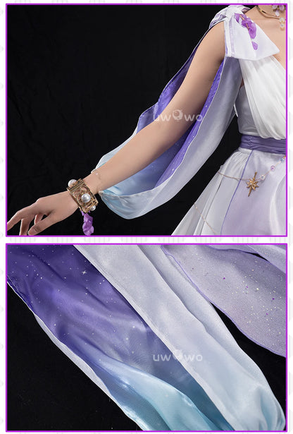 PRE SALE UWOWO Robin Cosplay Game Honkai Star Rail Fanart Robin Wisteria Gown Cosplay Costume Halloween Costume