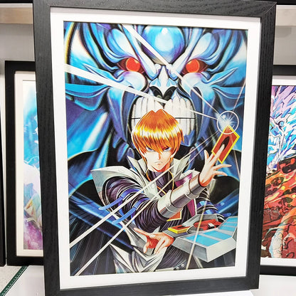 Anime Art Yu-Gi-Oh! Seto Kaiba/Yugi Muto/Marik Ishtar 3D Lenticular Posters Painting Home Decor(Without Frame)