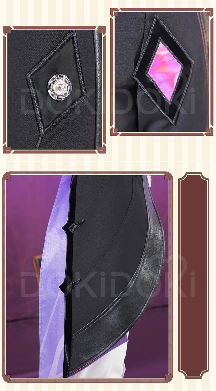 【First Batch in Dec.】Durin Cosplay Costume Genshin Impact【S-3XL】DokiDoki-R Nod-Krai Men Dragon Costume Tail Wings Plus Size