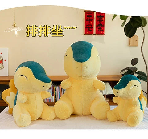 35/75cm Cyndaquil Pokemon Plush Toys Large Anime Doll Pillow Cartoon Feurigel Pokémon Plushie Stuffed Gift for Kids Christmas