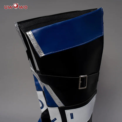 UWOWO Honkai Star Rail Silver-Wolf Cosplay Shoes Hacker Stellaron Hunters HSR Cosplay Shoes Boots