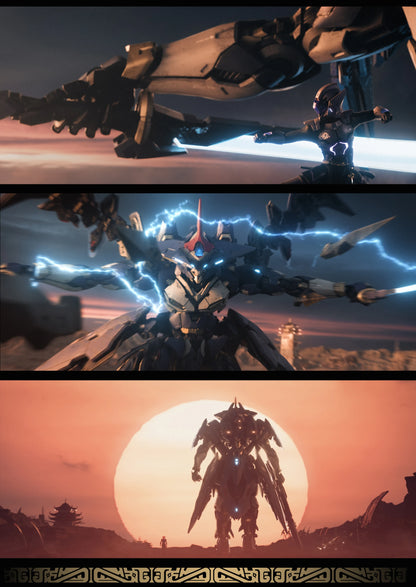 【New product】XIAOT BURNING STEEL HEAVY INDUSTRY DP ESCORT AGENCY PROJECT 01 LING YAO MG 1/100 anime doll Assembly Mecha Model