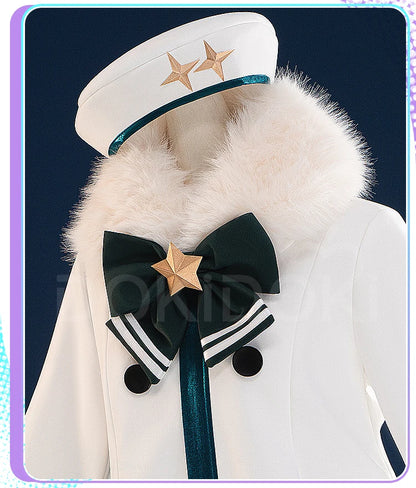 Mikuu Cosplay Costume DokiDoki-R Mikku Women Cute Winter Costume Snow Mikuu Cosplay