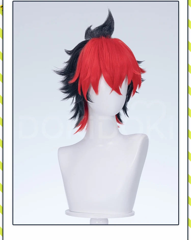 IN STOCK Komano Manato Lighter Wig Game Zenless Zone Zero Cosplay DokiDoki 32cm Short Hair ZZZ Sons of Calydon Cosplay Free Wig