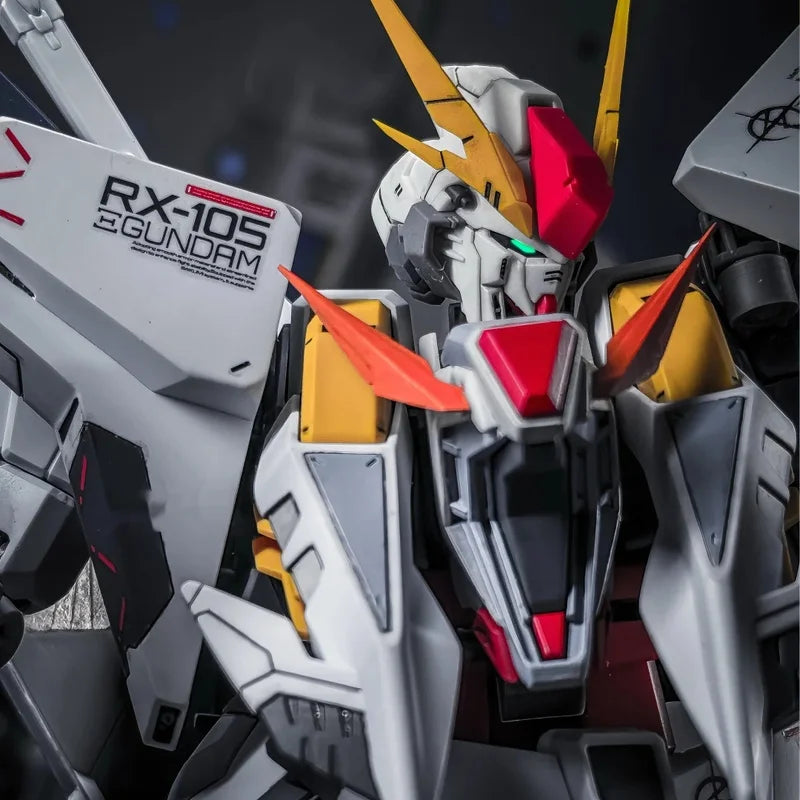 JUJIANG HG RX-105 XI RX-104FF Penelope 1/144 Scale Plastic Assembly Model Action Figure Toy for Hobbyists Collection