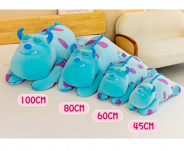 80cm Big Size Disney Lotso Stitch James P. Sullivan Stuffed Animal Cute Plushies Room Decoration Pillow Children's Holiday Gift