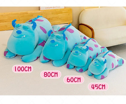 80cm Big Size Disney Lotso Stitch James P. Sullivan Stuffed Animal Cute Plushies Room Decoration Pillow Children's Holiday Gift