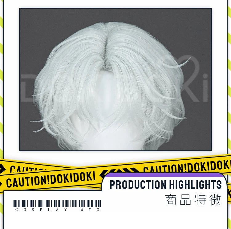 IN STOCK Asakura Shin Sakamotoo Taro Yoichi Nagumo Kei Uzuki Wig Anime Cosplay DokiDoki Men 35cm Short Hair Free Wig Cap