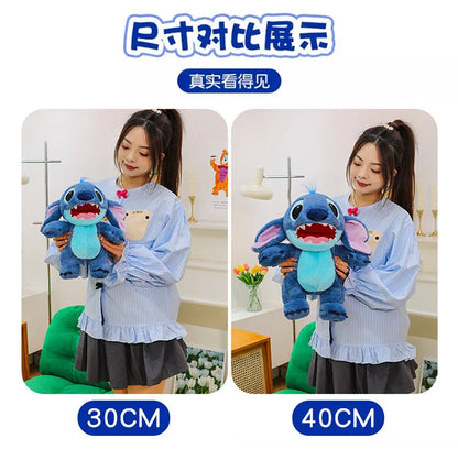 60cm Big Size Disney Stitch Cartoon Anime Plush Stuffed Doll Room Decoration Peluche Pillow Kawaii Plushies Ornaments Gifts