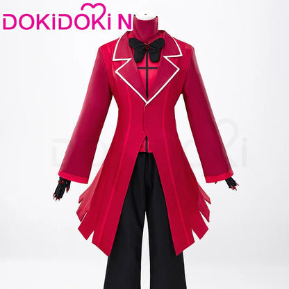 IN STOCK Alastor Lucifer Charlie Adam Cosplay Costume Anime DokiDoki-N【XS-3XL】 Halloween Costume Lucifer Cosplay Plus Size