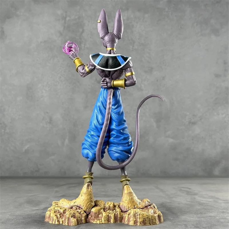 30cm Dragon Ball Z Figures Super God of Destruction Beerus Action Figures Collection Decoration Model Statue Toys Birthday Gift