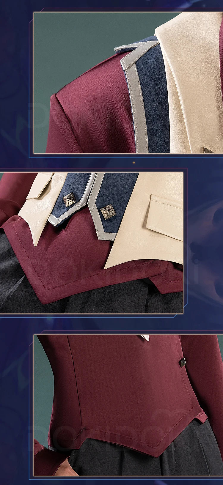 Viktorr Jaycee Cosplay Costume Game【S-3XL】DokiDoki-SR Men Uniform Suit Costume Viktorr Cosplay Plus Size