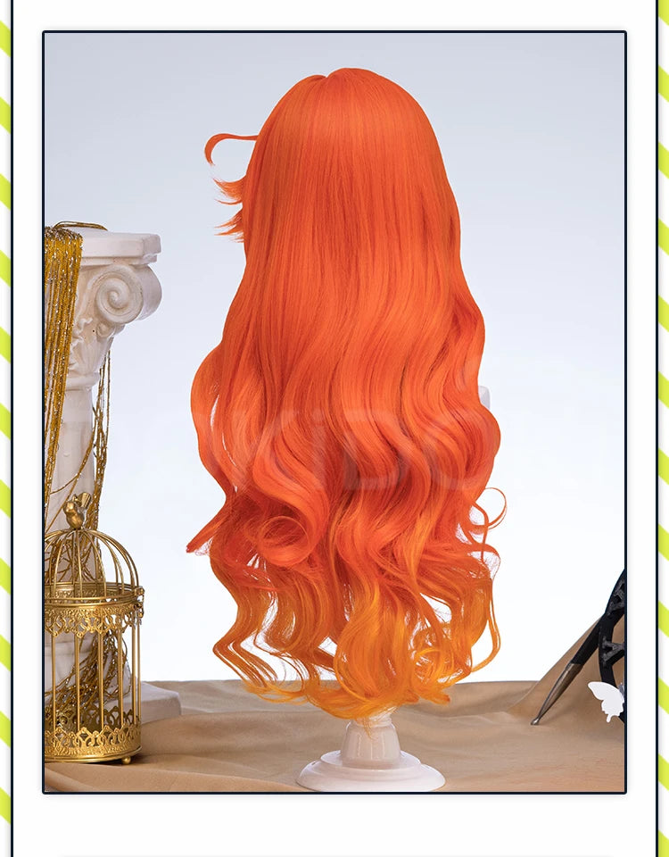 IN STOCK Augusta Cantarella Cartethyia Fleurdelys Iuno Wig Game Wuthering Waves DokiDoki 100cm Wig Cantarella Cosplay Free Cap