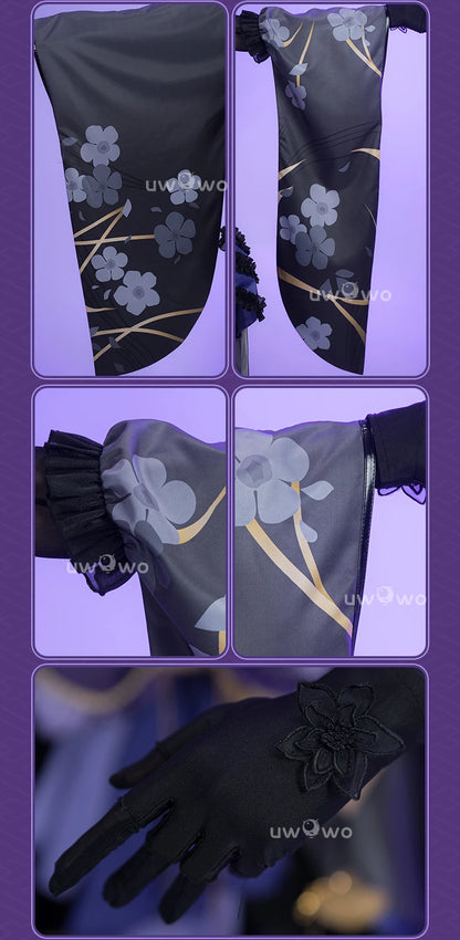 LAST BATCH UWOWO Genshin Impact Fanart Raiden Shogun Taisho Kimono Cosplay Costume