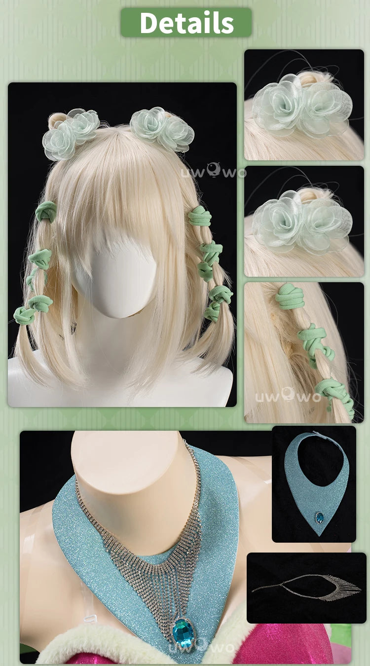 PRE SALE UWOWO Flora Cosplay Anime Flora S4 Winter Fairy Club Transformation Cosplay Costume S-3XL Halloween Costume