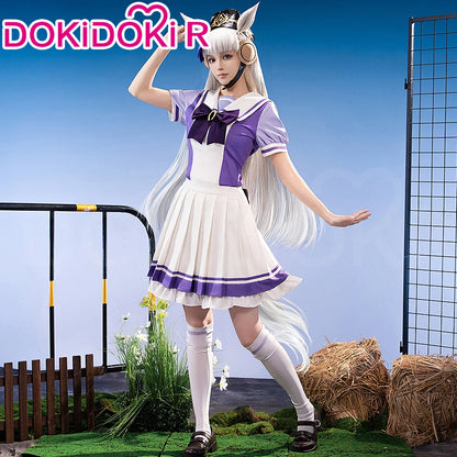 IN STOCK Mejiro McQueen Toukai Teiou Gold Ship Cosplay Costume Game【XS-3XL】DokiDoki-R Halloween Uniform Plus Size