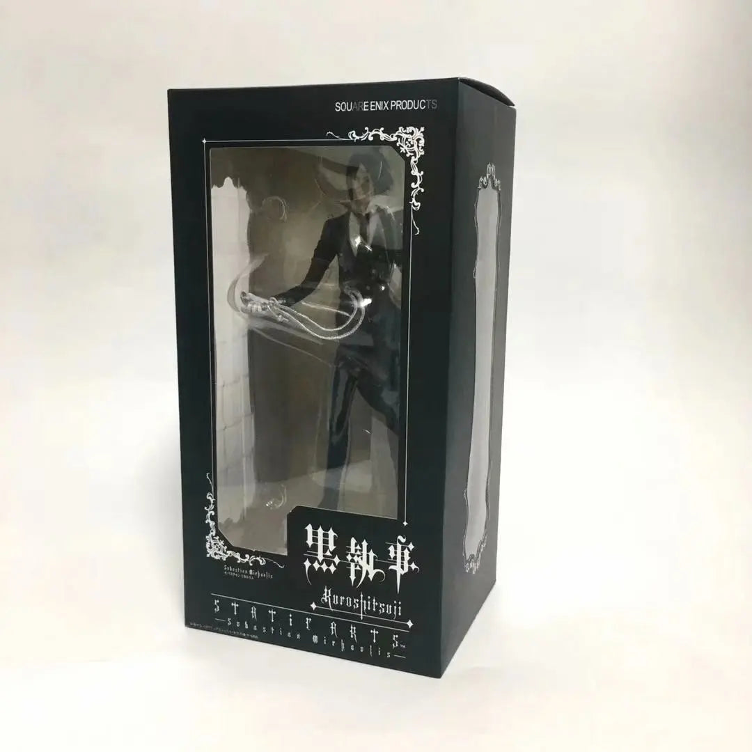 20CM Anime Black Butler Kuroshitsuji Sebastian Michaelis Figure 1/8 Animation Model Toy Gift Collection Action Figure PVC