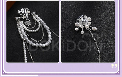 IN STOCK Rafayel Flowering Splendor Cosplay Costume Game Love and Deepspace DokiDoki-SR Men Spring Costume Qiyu Rafayel Flowers