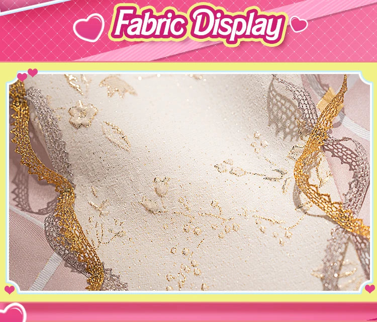 Women Princess Cosplay Dress DokiDoki-SR Women Girl Jewelry Princess Pink Dress Costume Christmas Cosplay