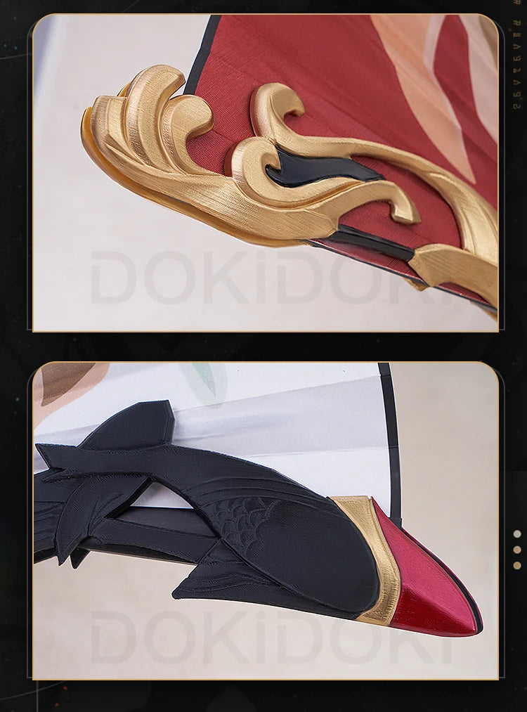 IN STOCK Fugue/Tingyun Wig Game Honkai: Star Rail Cosplay DokiDoki Wig Women Ting Yun Hair Heat Resistant Synthetic Free Wig Cap