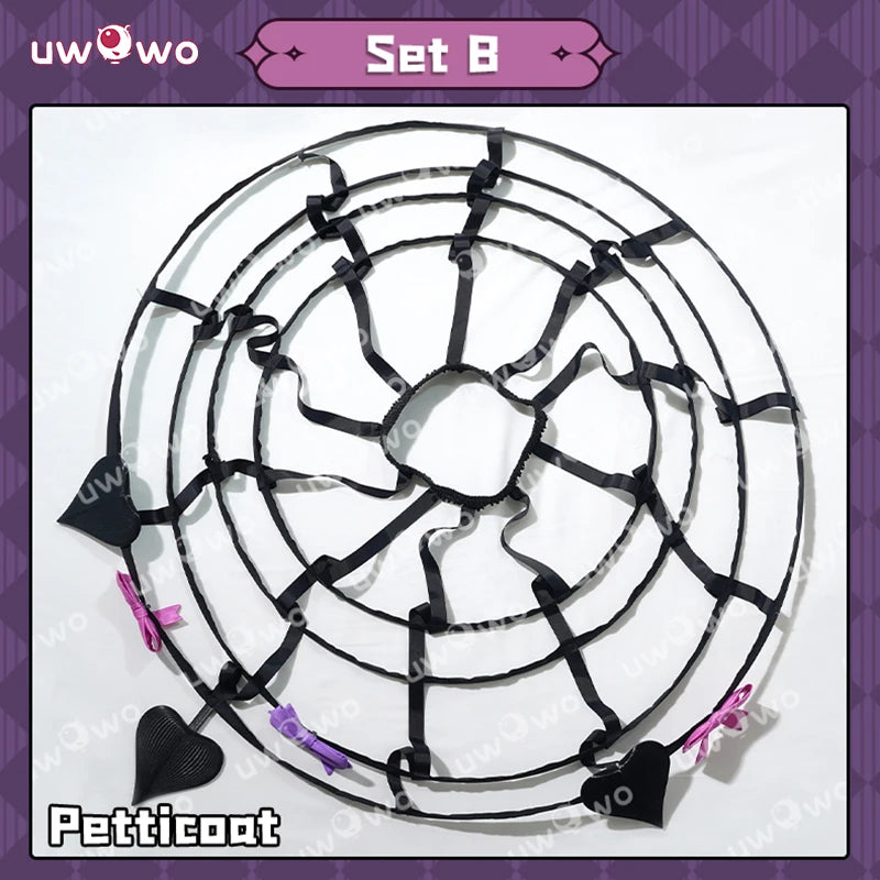 UWOWO Collab series: Game Identity V Blood Queen Mary Cosplay Costume Purple Costume