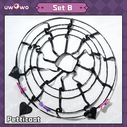 UWOWO Collab series: Game Identity V Blood Queen Mary Cosplay Costume Purple Costume