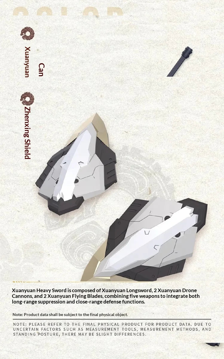 Bandai Emperor Huang 1/100 Scale ABS Alloy Mecha Model Kit