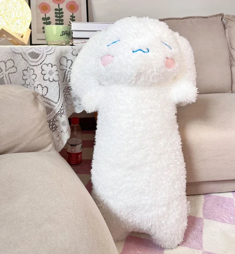 Sanrio Cinnamoroll Long Cushion Sofa Bed Lovely Japanese Style White Dog Throw Pillow Soft Cushion Room Home Gifts Girl