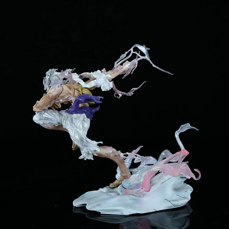 2025 22cm One Piece Handheld Gk Iron Curtain Nika Luffy Second Generation Double Headed Removable Model Ornament Birthday Gift