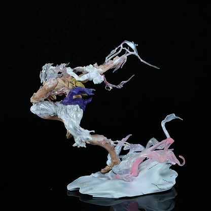 2025 22cm One Piece Handheld Gk Iron Curtain Nika Luffy Second Generation Double Headed Removable Model Ornament Birthday Gift