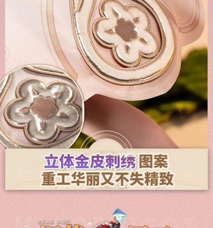 Honkai Star Rail Tribbie Cosplay Costume Wig Dress Uniform Headwear Wings Halloween Party Women Girls Carnival Role Play Props