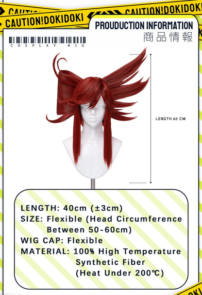 Tamsy Amo Riyo Wig Anime Gachiakuta DokiDoki Men 100cm Long Hair Amo Empool Caines Tamsy Cosplay Heat Resistant Wig Free Cap