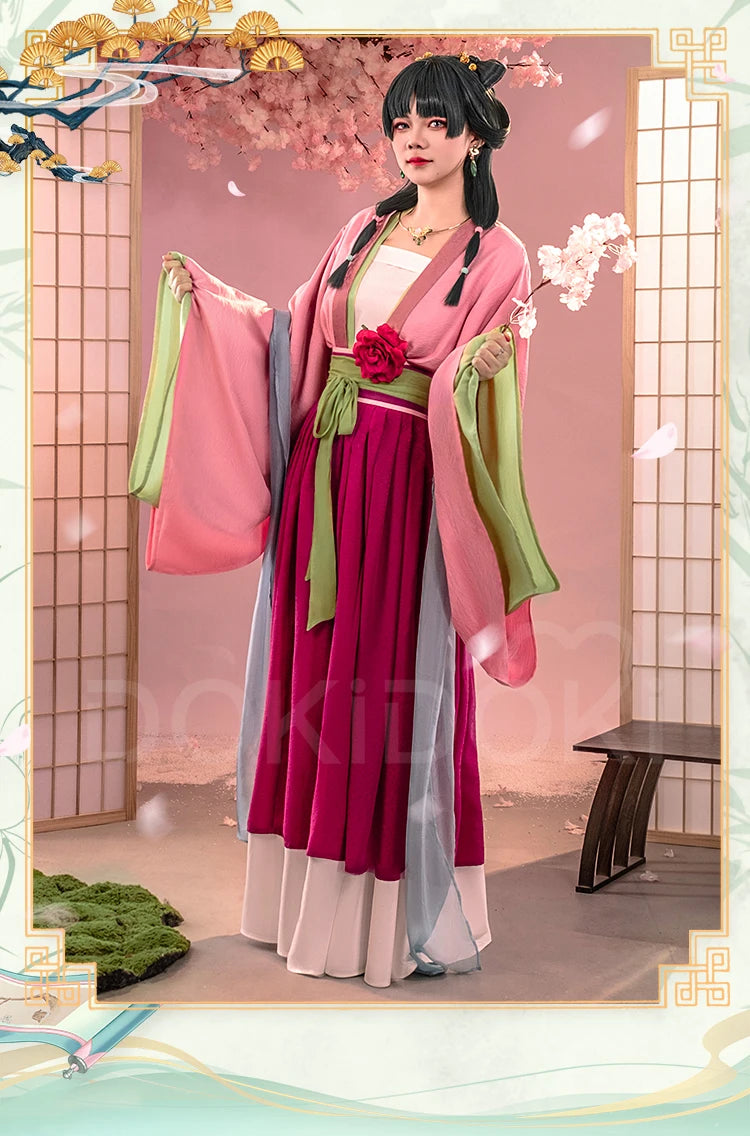 IN STOCK Maomao Cosplay Costume Anime The Apothecary Diaries【XS-3XL】DokiDoki-SR Mao Mao Upgraded Dress Plus Size