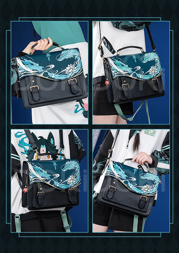 IN STOCK Firefly Dan Heng IL Blade Doujin Bag Game Honkai: Star Rail DokiDoki Cosplay Props School Bag Halloween