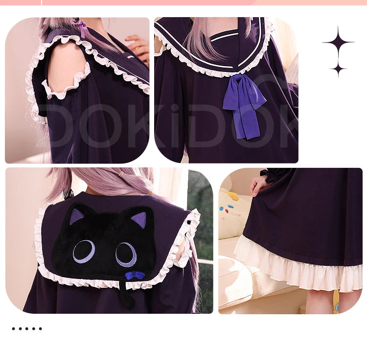 IN STOCK Robin Firefly Doujin Cosplay Costume Game Honkai: Star Rail DokiDoki-SR Women Summer Cute Pajamas