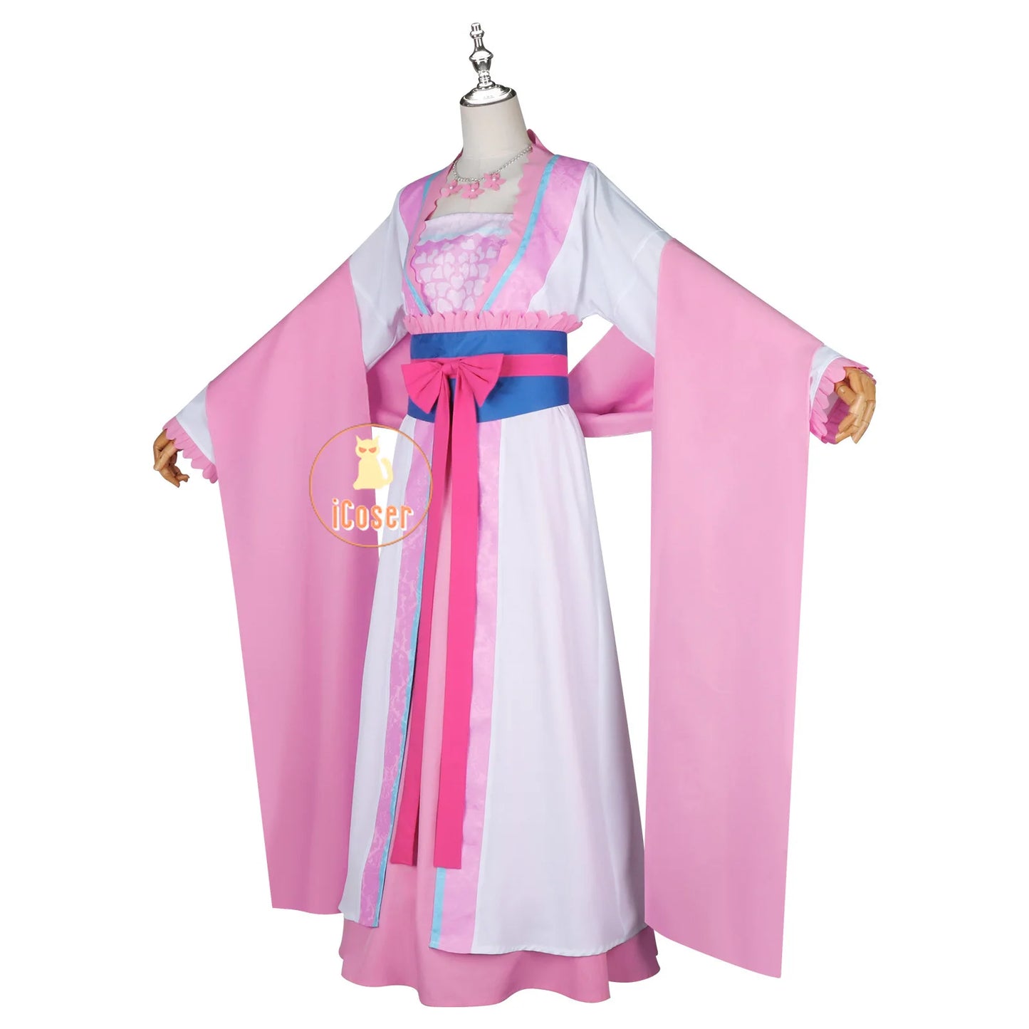 Anime The Apothecary Diaries Lishu Cosplay Costume Wig Dress Earrings Headwear Hanfu Kusuriya No Hitorigoto for Women Girls Cos