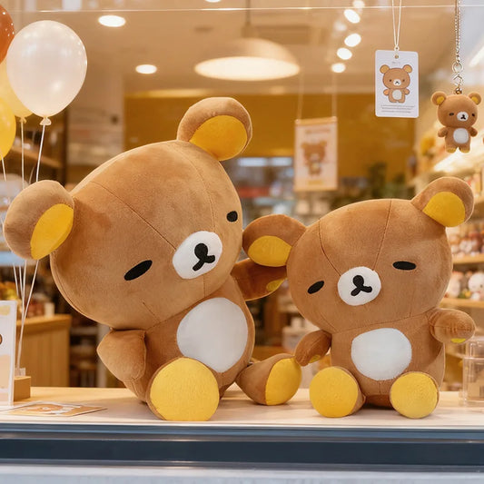 Hot 60cm Cute Plush Teddy Bear for Kids Birthday Xmas Gift Soft Snuggle Toy Stuffed Animal Cute Kuma Doll for Girls Hug Pillow