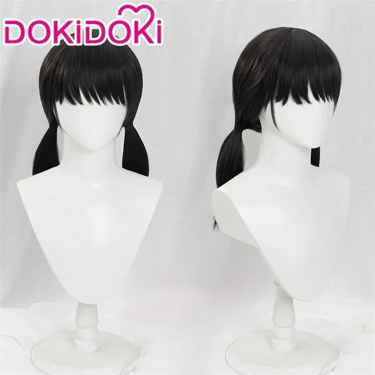 IN STOCK Powerr Hayakawaa Himenoo Makimaa Denjii Rezee Quanxii Angel Devil Yoshidaa Wig Anime DokiDoki Women Free Wig Cap