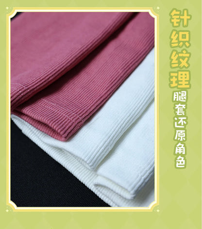 Genshin Impact Aino Cosplay Costume Wig Uniform Headwear Frog Backpack Clink-Clank Krumkake Craftshop Halloween for Women Girls