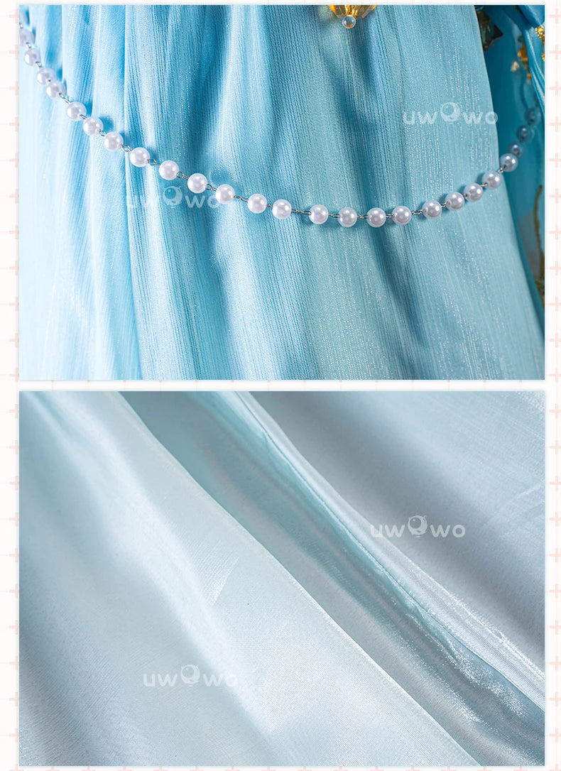 LAST BATCH UWOWO Nilou Cosplay Genshin Impact Fanart Nilou 'Aqua Seraphina' Dance Dress Cosplay Costume